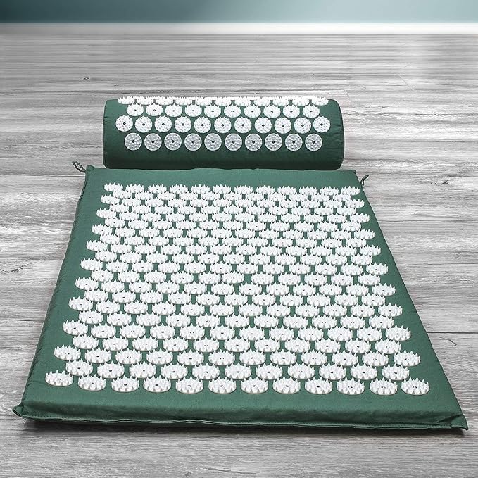 Body Acupuncture Style Massage Mat With Neck Pillow