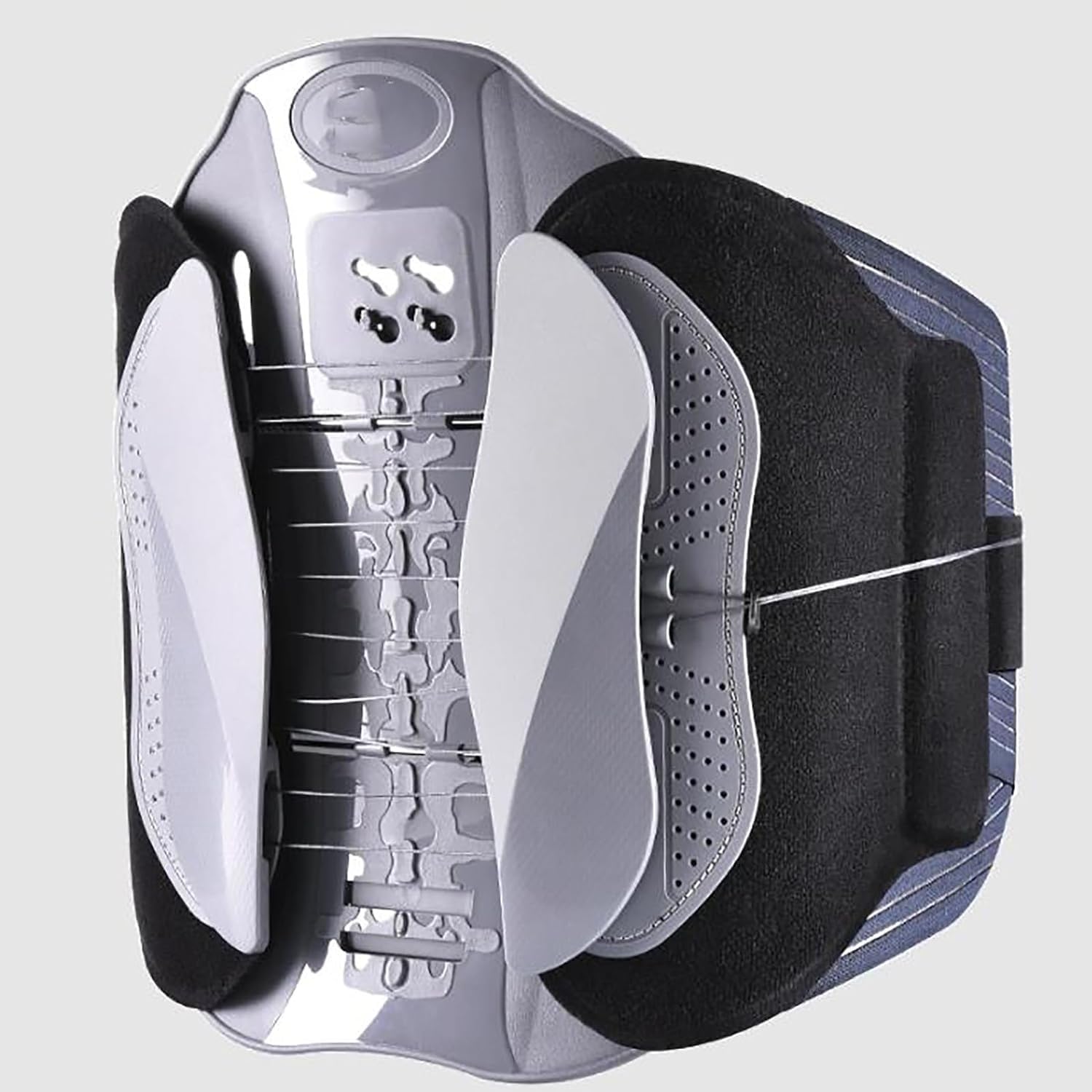 Adjustable Lumbar Belt with Breathable Pad