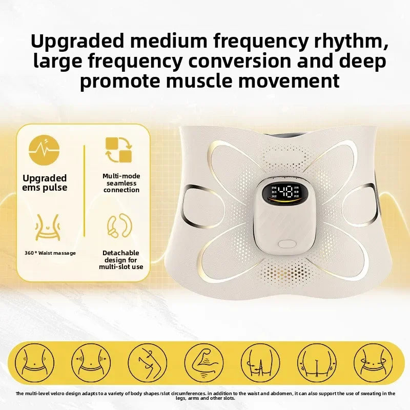 Electric Abdominal Muscle Stimulator for Fat Loss