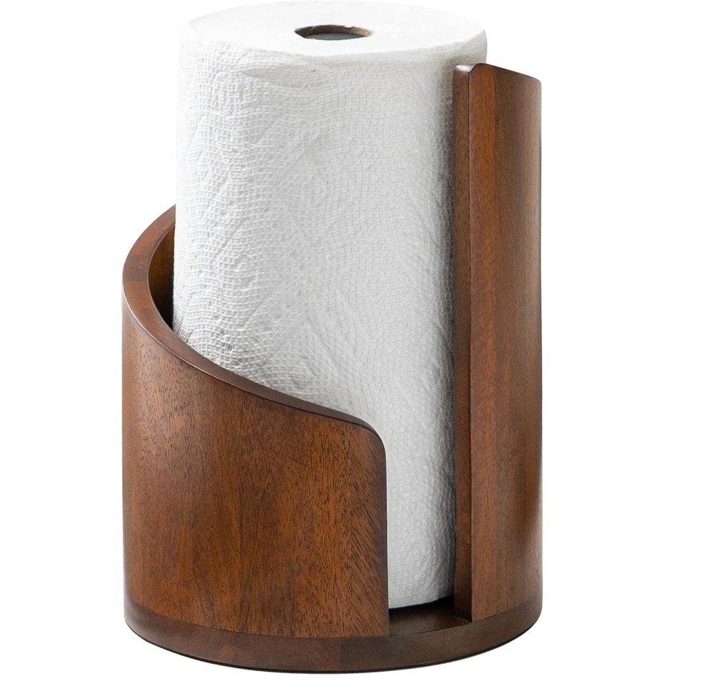 Wooden Tissue Holder Stand