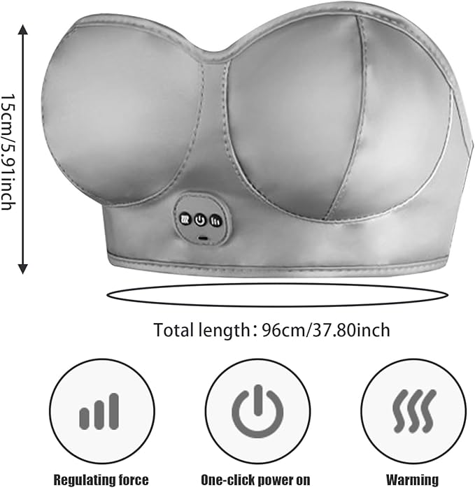 Rechargeable Breast Massager with 5 Modes