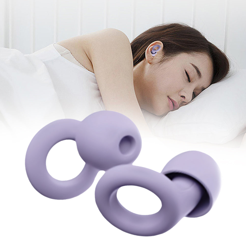 Silicone Noise Canceling Earplugs For Sleeping