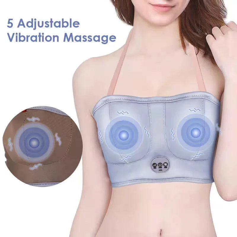 Rechargeable Breast Massager with 5 Modes
