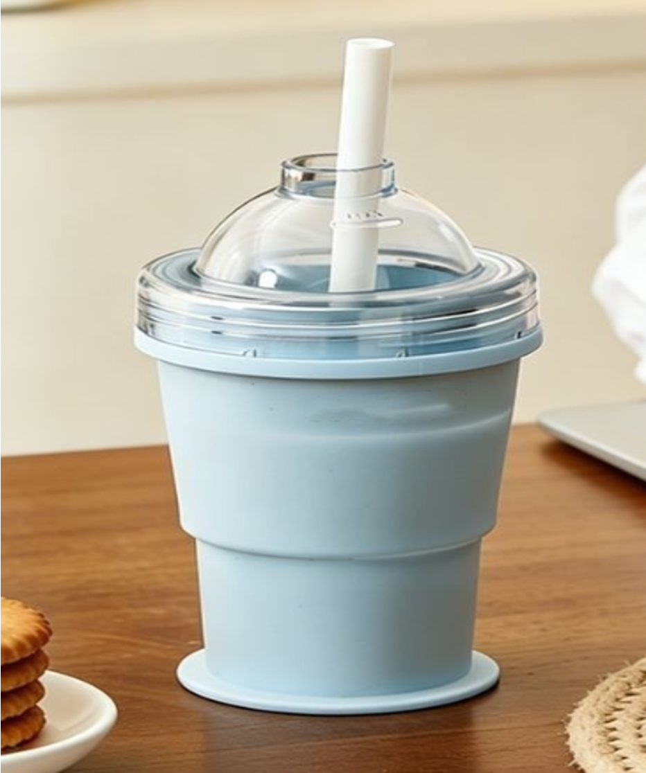 Collapsible Silicone Ice Ball Maker Cup