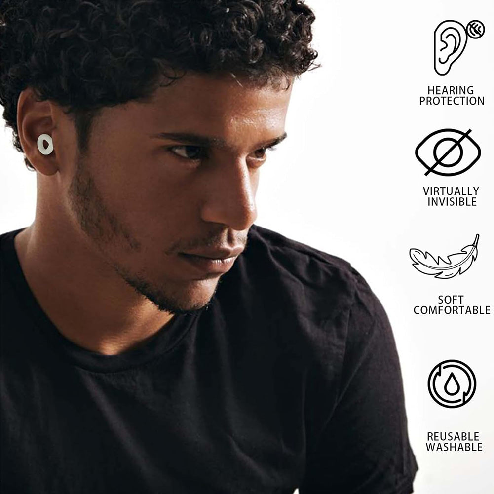 Silicone Noise Canceling Earplugs For Sleeping
