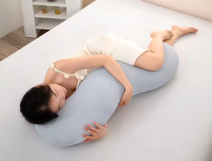 Ergonomic Double Wave Curve Side Sleeper Pillow