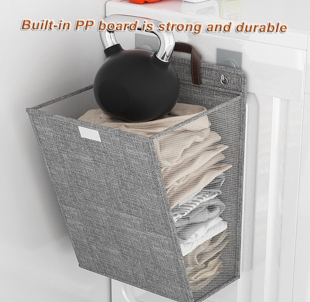 Wall Mounted Folding Laundry Basket
