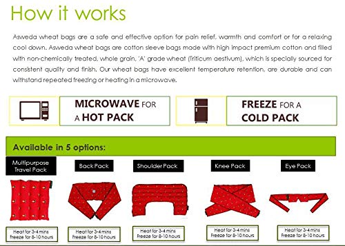 Microwavable Neck & Shoulder Heating Pad