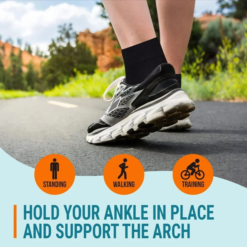 Copper Anti-Fatigue Foot Sleeves ( Pack of 2 )