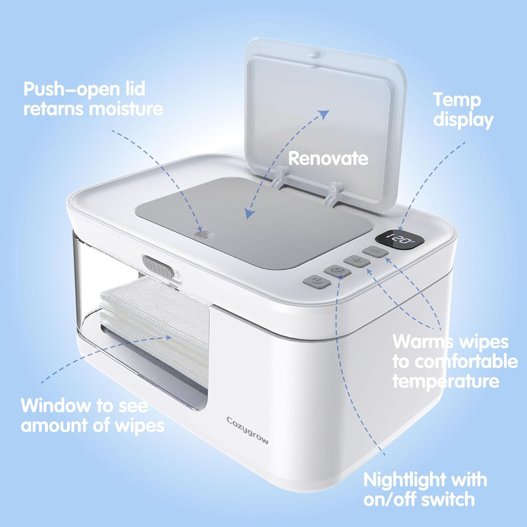 Digital Baby Wipe Warmer Device