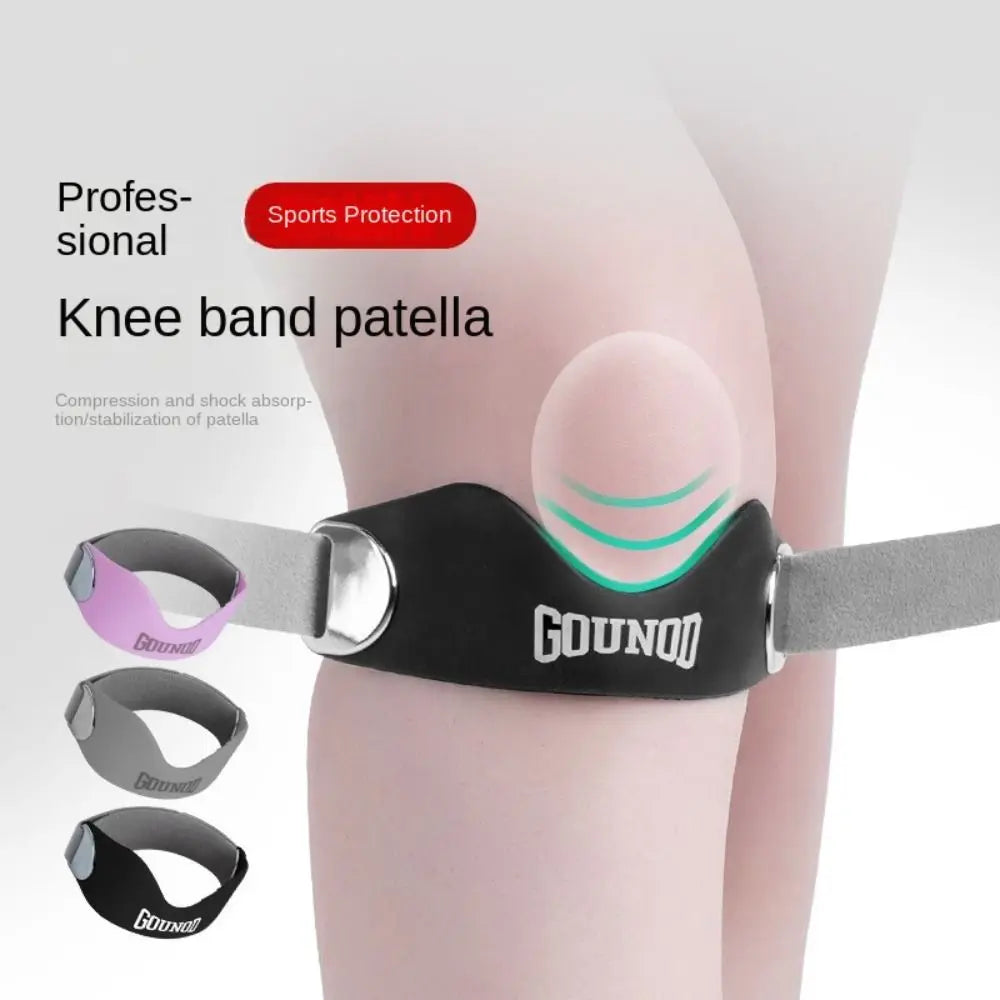 Silicone Patella Knee Strap for Pain Relief