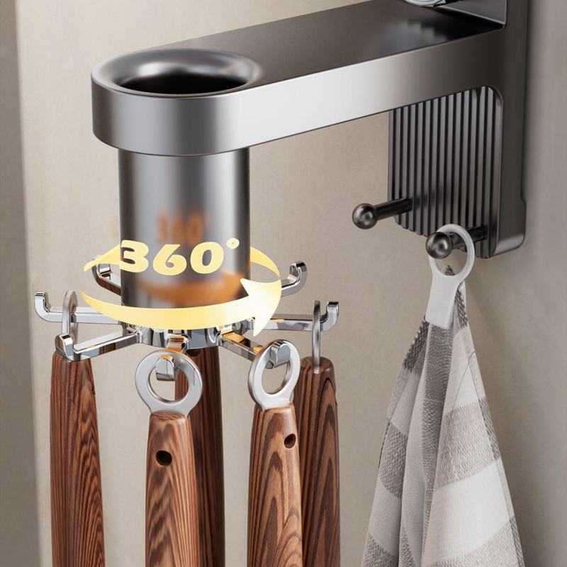 Revolving Suction Cup Storage Rack