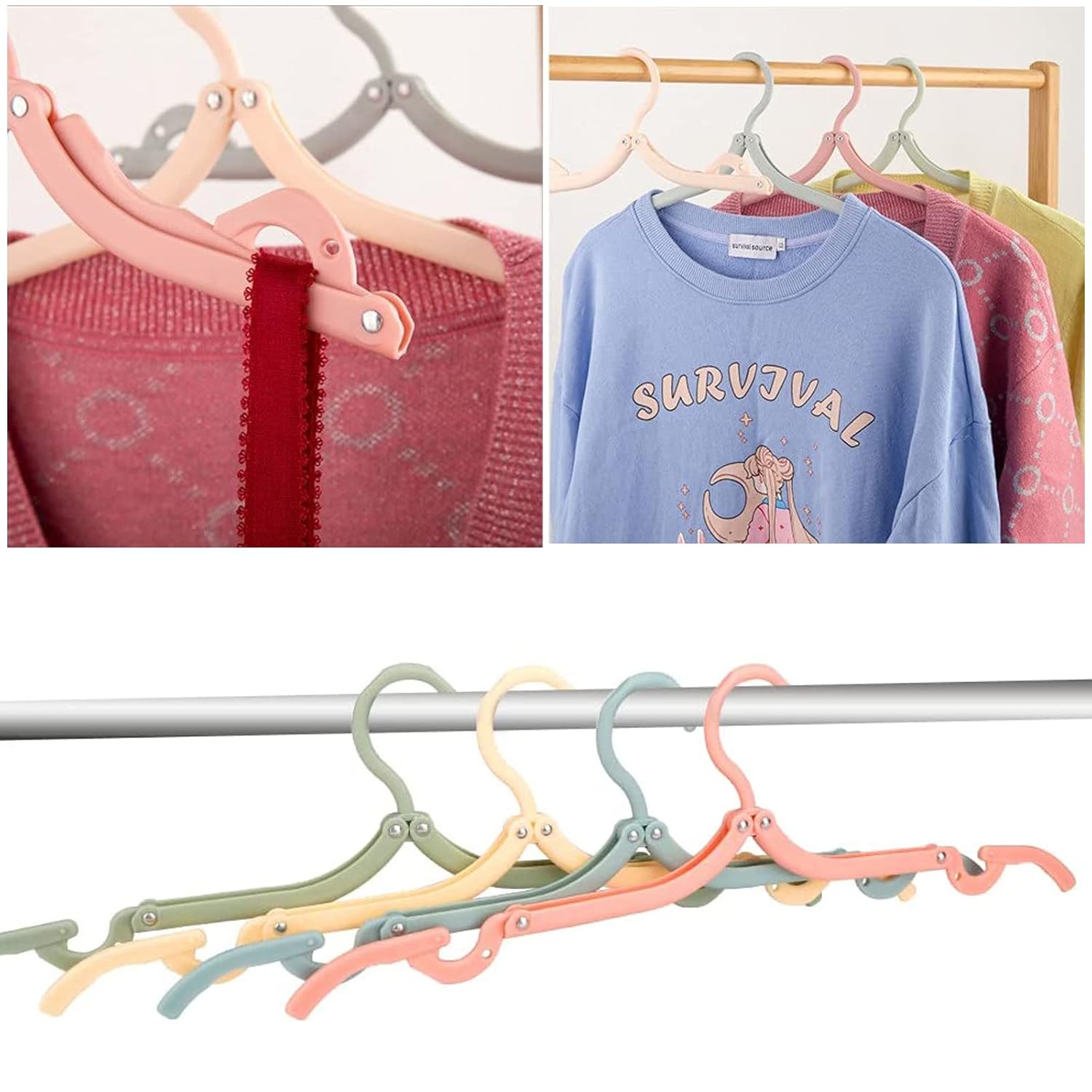 Foldable Dry Clothes Rack Hanger
