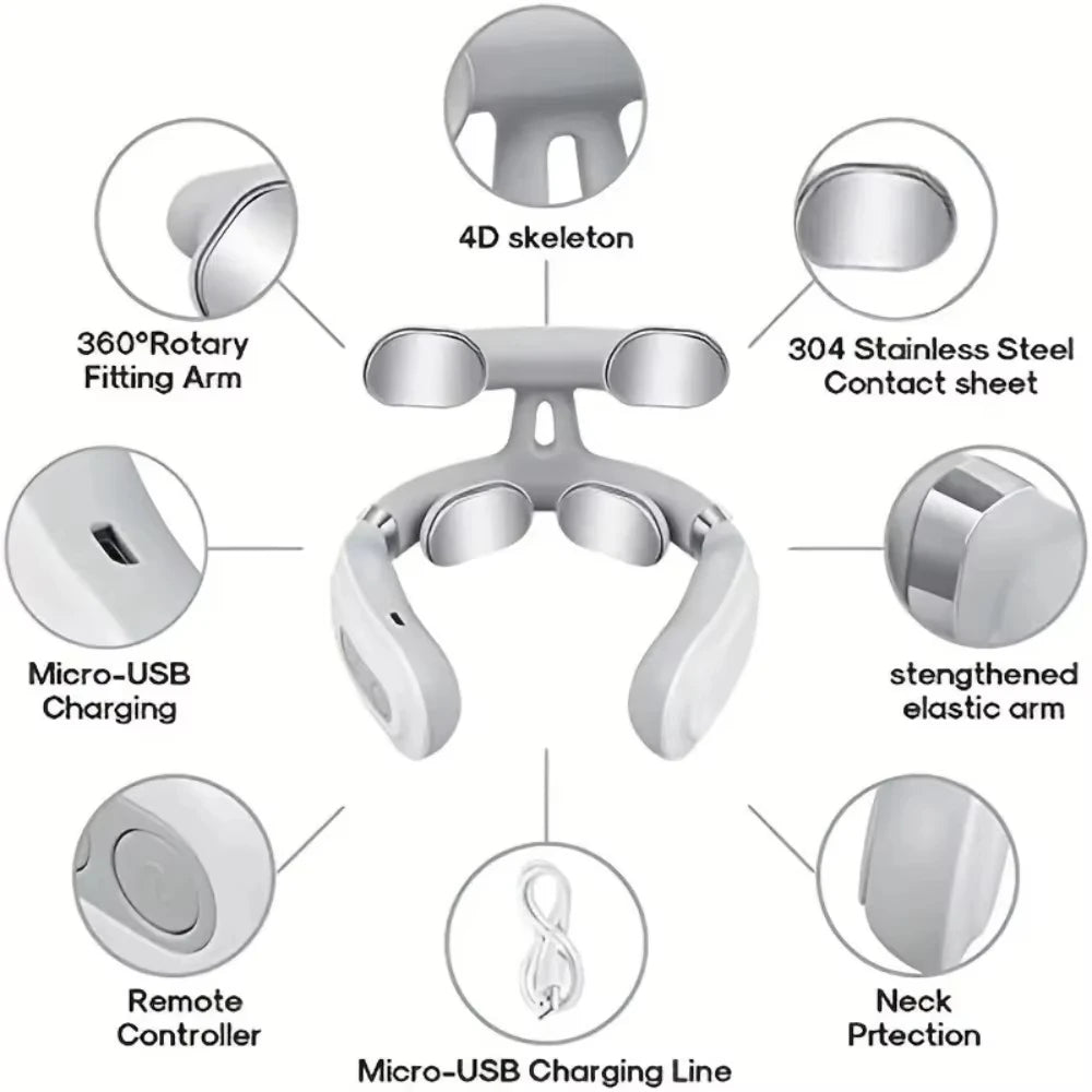 Intelligent Cordless Neck Massager