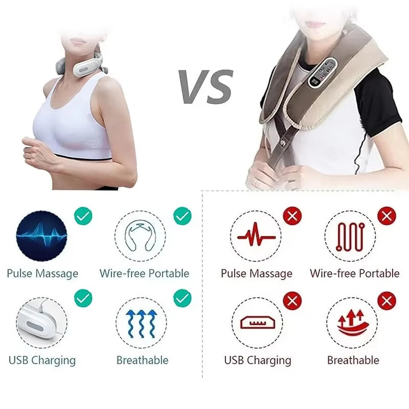 Intelligent Cordless Neck Massager