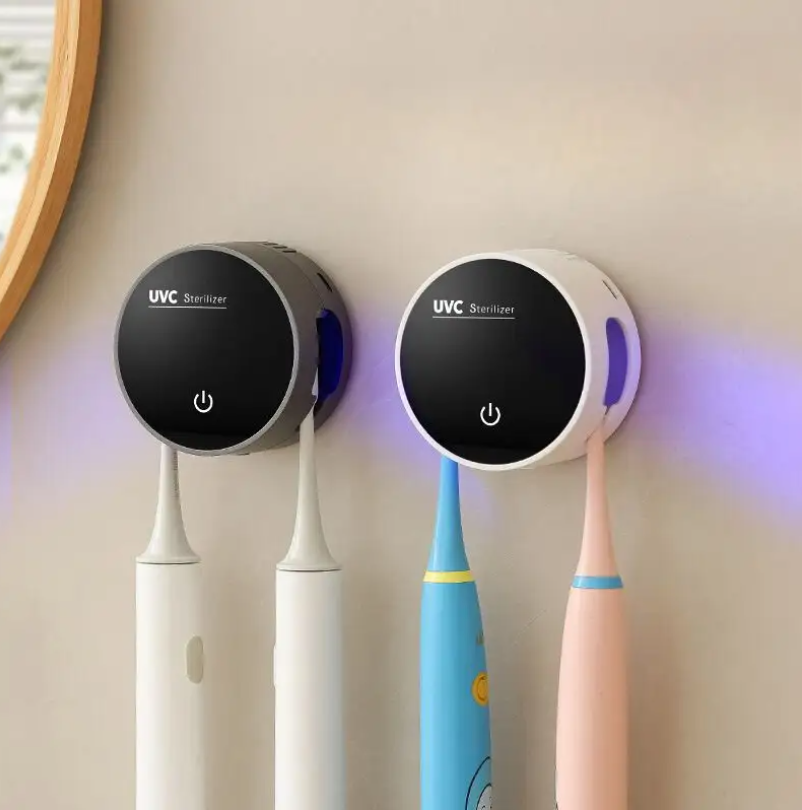 Wall-Mounted Toothbrush Sanitizer