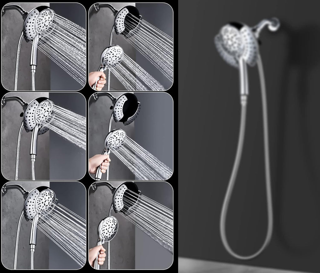 2 In 1 Magnetic & Rotatable Shower Head