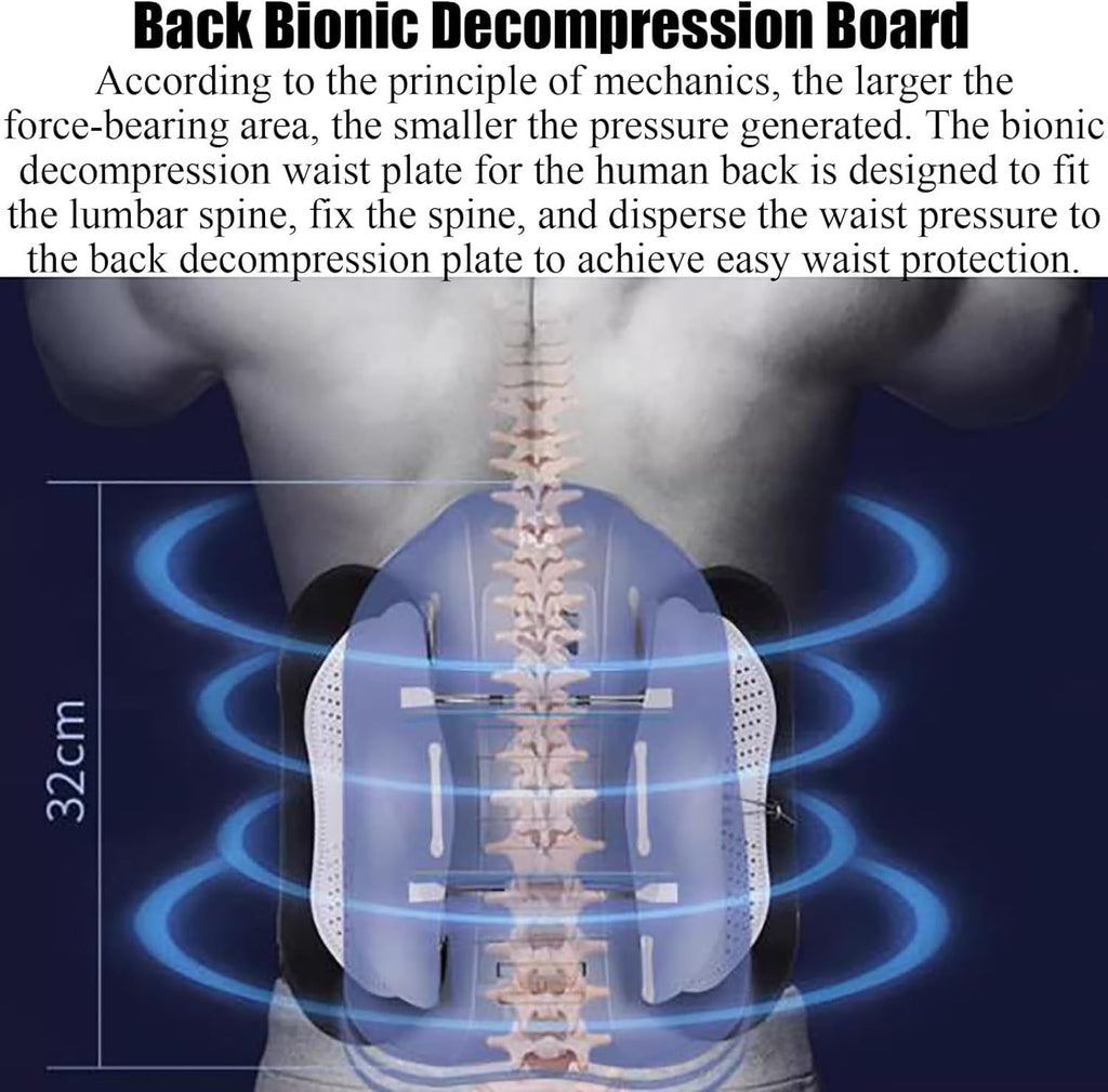 Adjustable Lumbar Belt with Breathable Pad