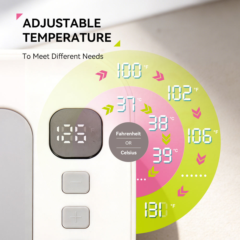 Digital Baby Wipe Warmer Device