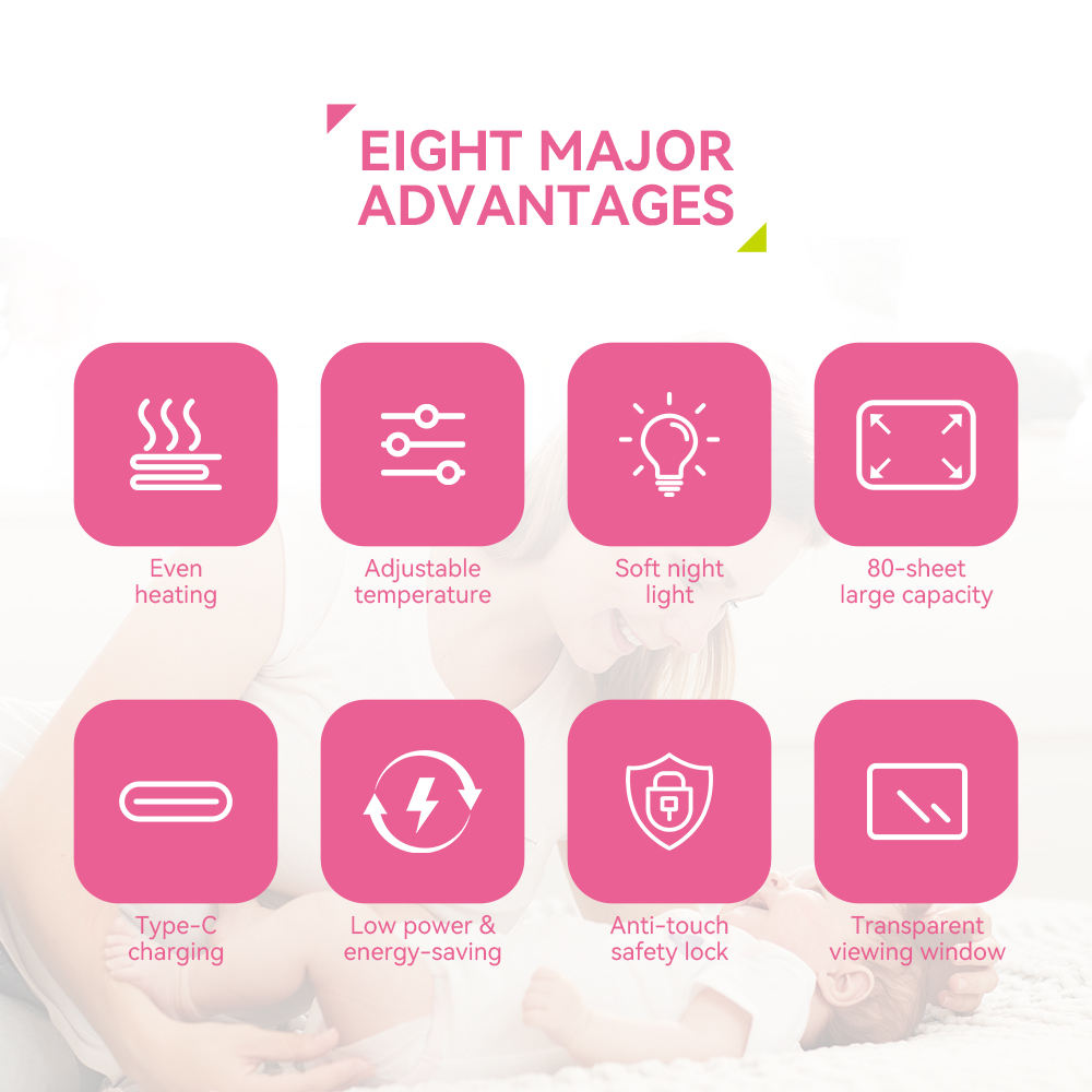 Digital Baby Wipe Warmer Device