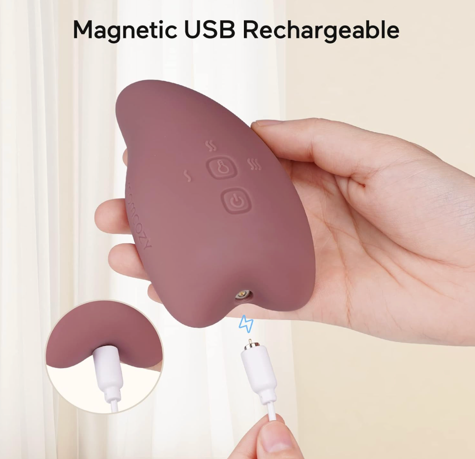 Warming and Vibration Lactation Massager