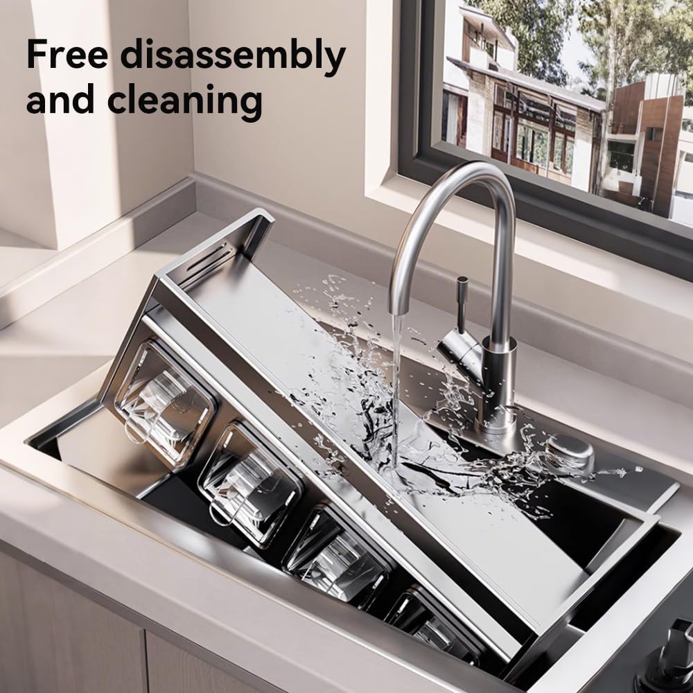 Multifunctional Wall-Wounted Kitchen Organizer