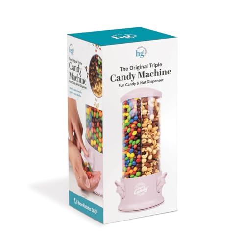 Dual-Compartment Candy & Nut Dispenser