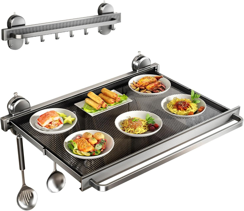 Wall Mounted Collapsible Organiser with Suction Cup