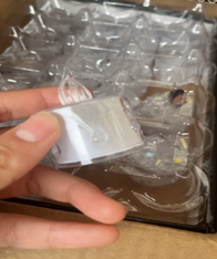 Transparent LED Flameless Candle (Pack of 6)