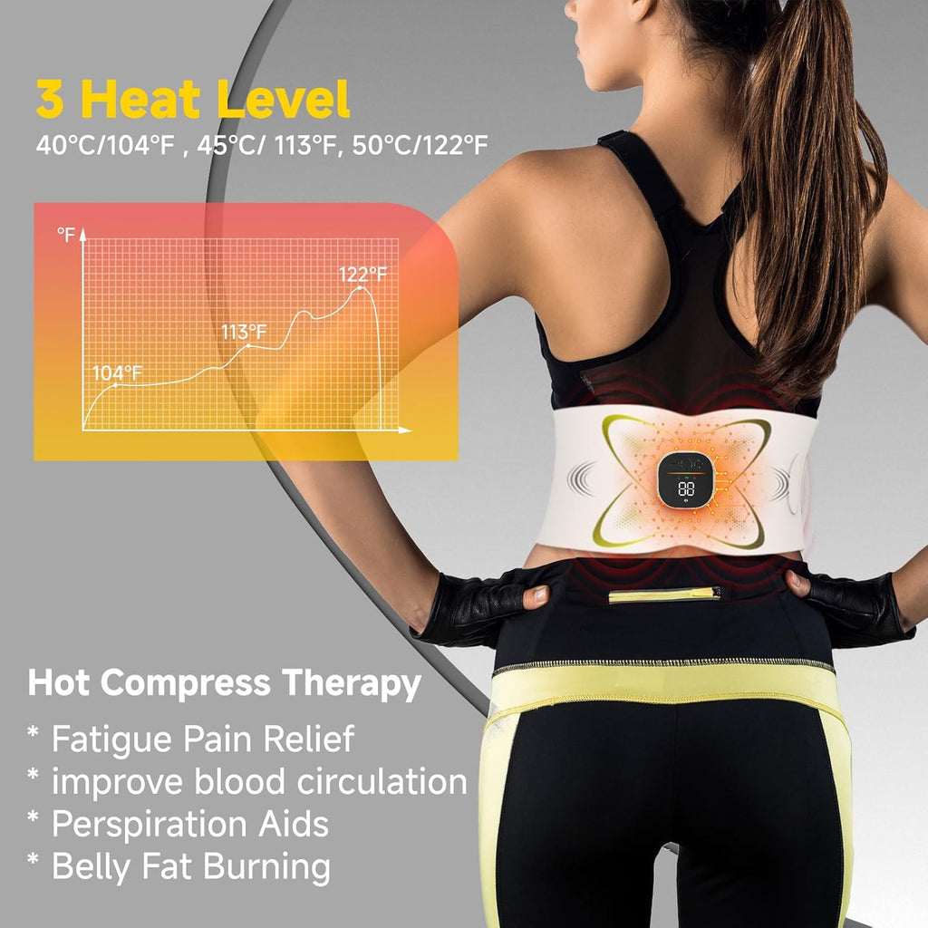 Electric Abdominal Muscle Stimulator for Fat Loss