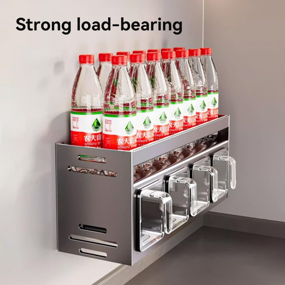 Multifunctional Wall-Wounted Kitchen Organizer