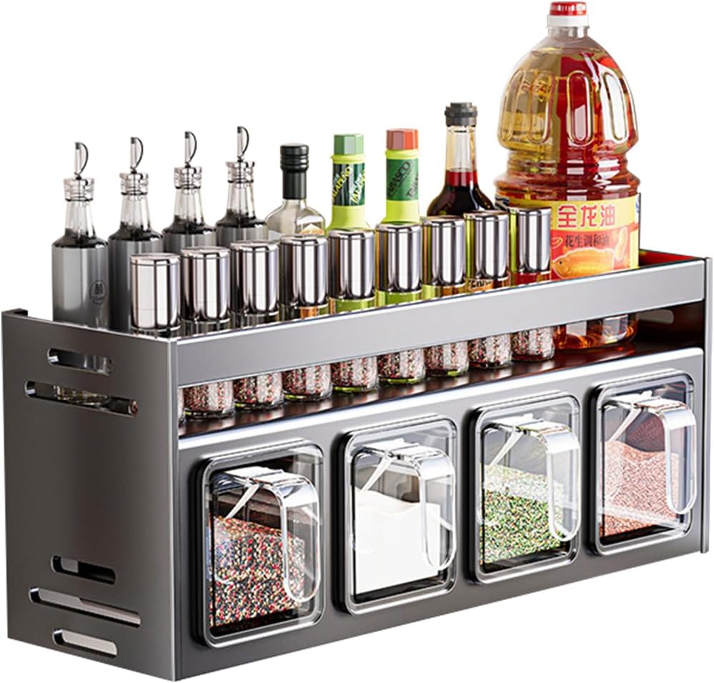 Multifunctional Wall-Wounted Kitchen Organizer