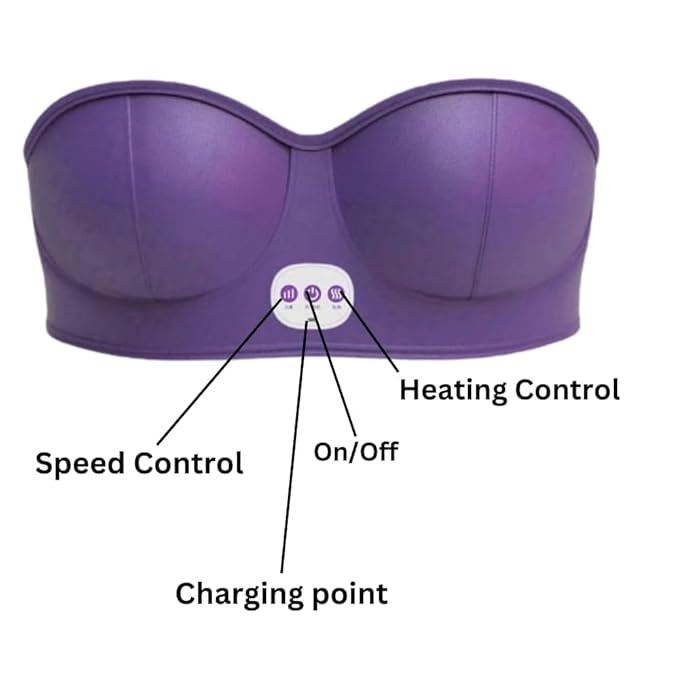Rechargeable Breast Massager with 5 Modes