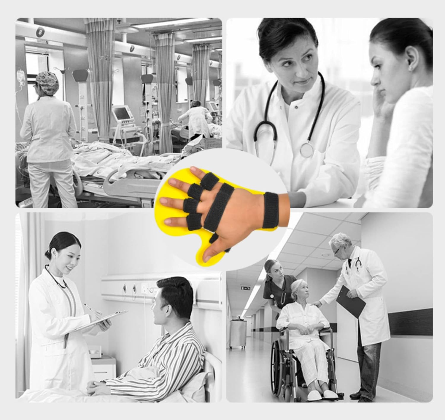 Orthotics Splint Board for Finger Training