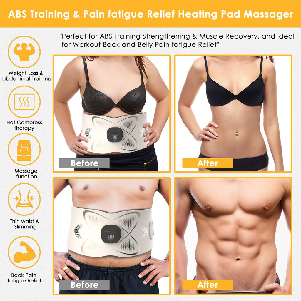 Electric Abdominal Muscle Stimulator for Fat Loss