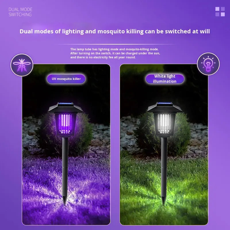 Solar Powered Mosquito Killer Lamp