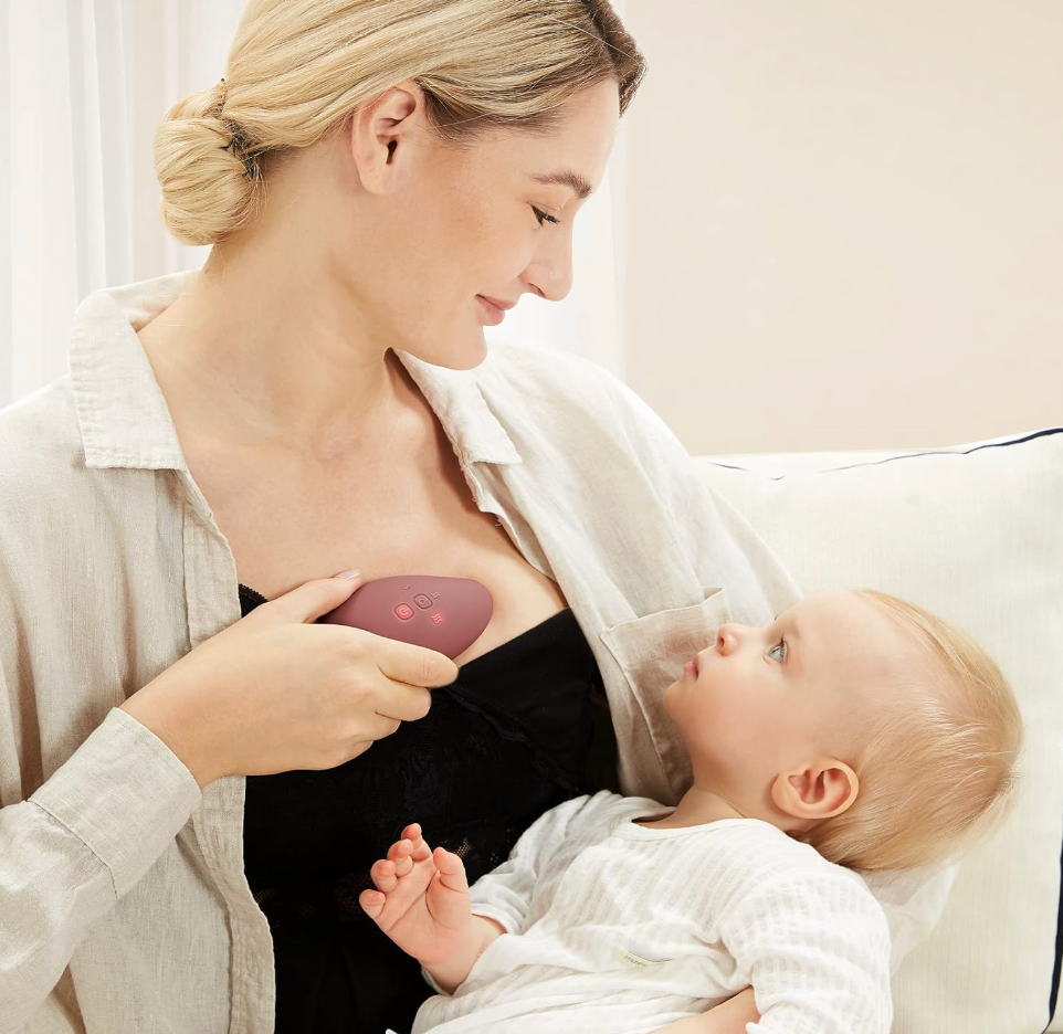 Warming and Vibration Lactation Massager