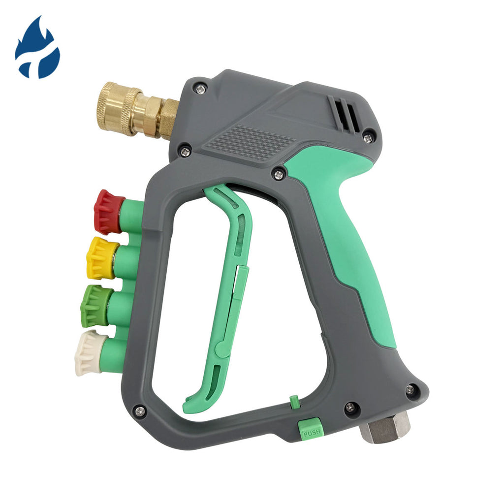 Stainless Steel High-Pressure Washer Gun